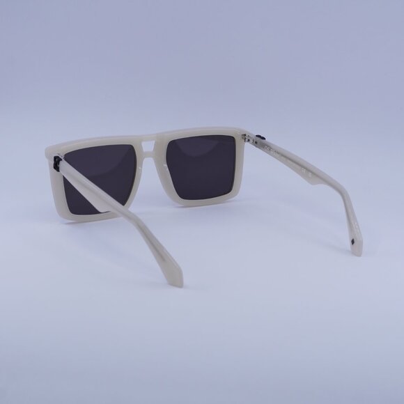 Off-White OERI13W STRATFORD 6107 Sunglasses Beige Square Frame, Grey Lenses - Picture 5 of 9